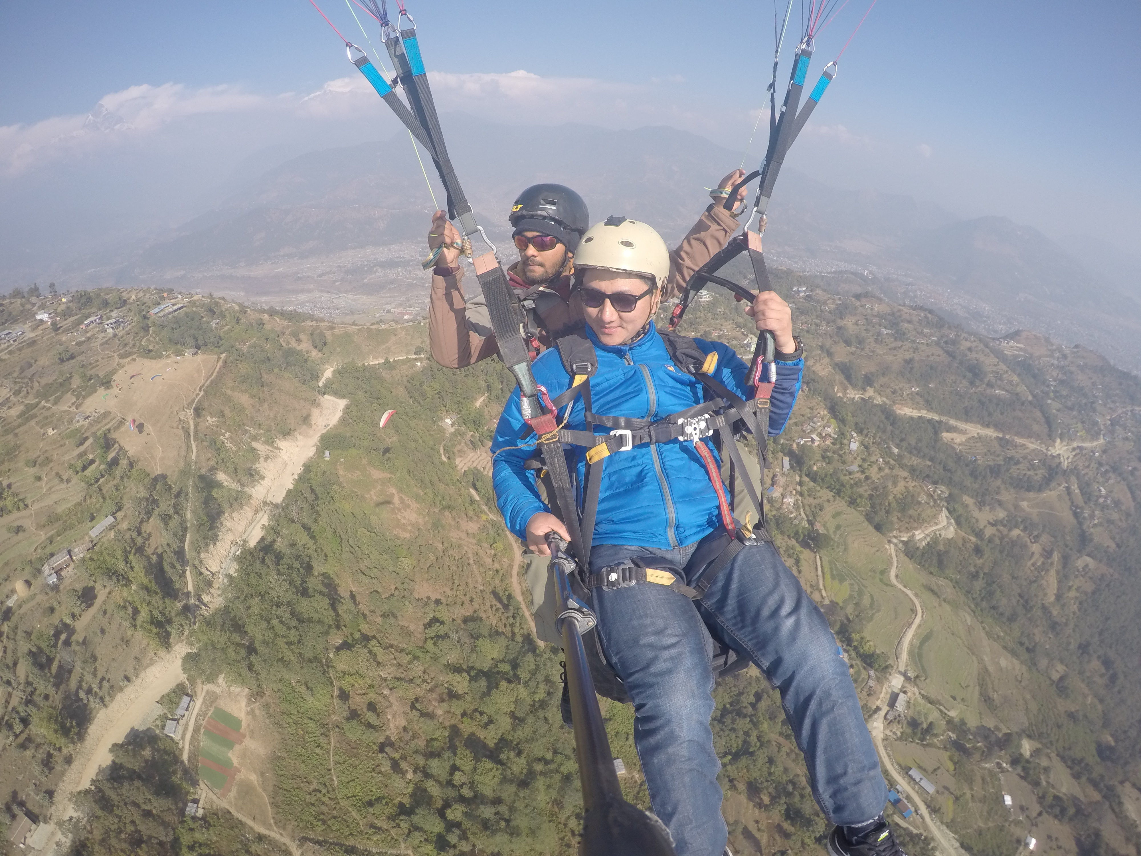 Paragliding in Pokhara